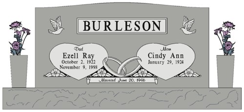 Burleson Monuments, www.burlesonmonuments.com